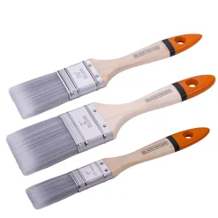 Pinsel Set Flachpinsel 3-teilig natur
