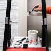 Pinsel Set Flachpinsel 3-teilig schwarz