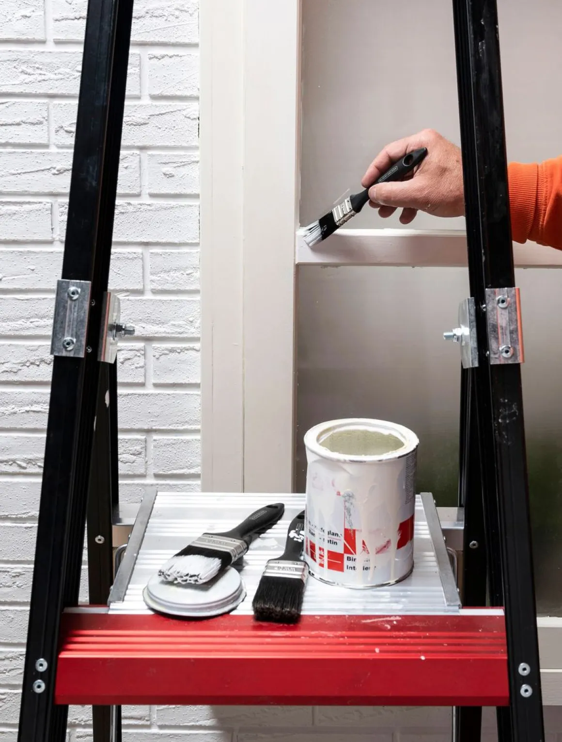 Pinsel Set Flachpinsel 3-teilig schwarz