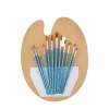 Pinsel Set Nylonhaar Palette 13-teilig
