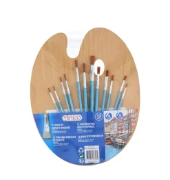 Pinsel Set Nylonhaar Palette 13-teilig