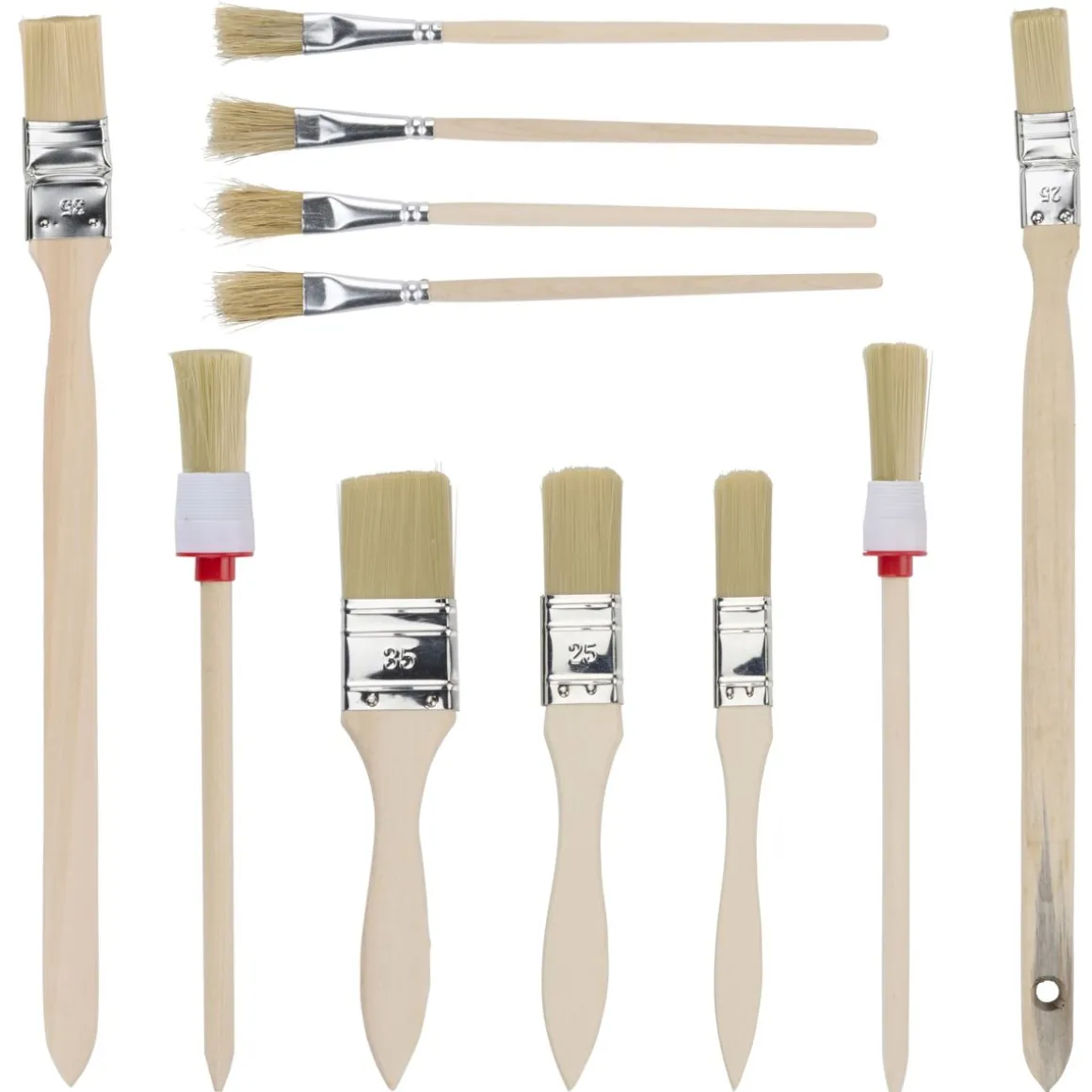 Pinsel Set 11-teilig