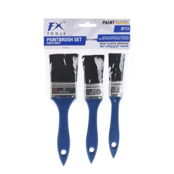 Pinsel Set 3-teilig blau