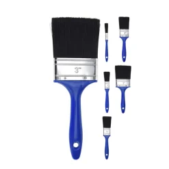 Pinsel Set 15-teilig blau/schwarz