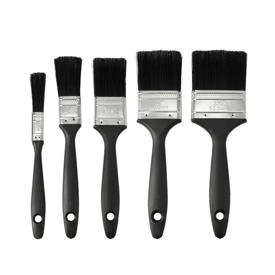 Pinsel Set 10-teilig schwarz
