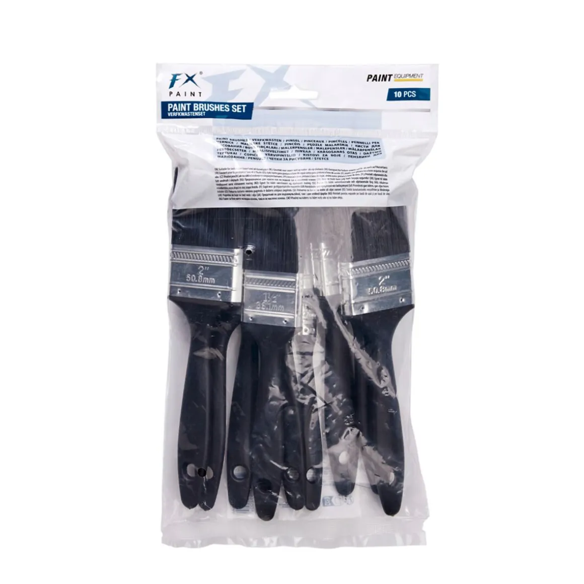 Pinsel Set 10-teilig schwarz