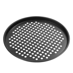 Pizzablech rund 29 cm 3er Set mit Ständer