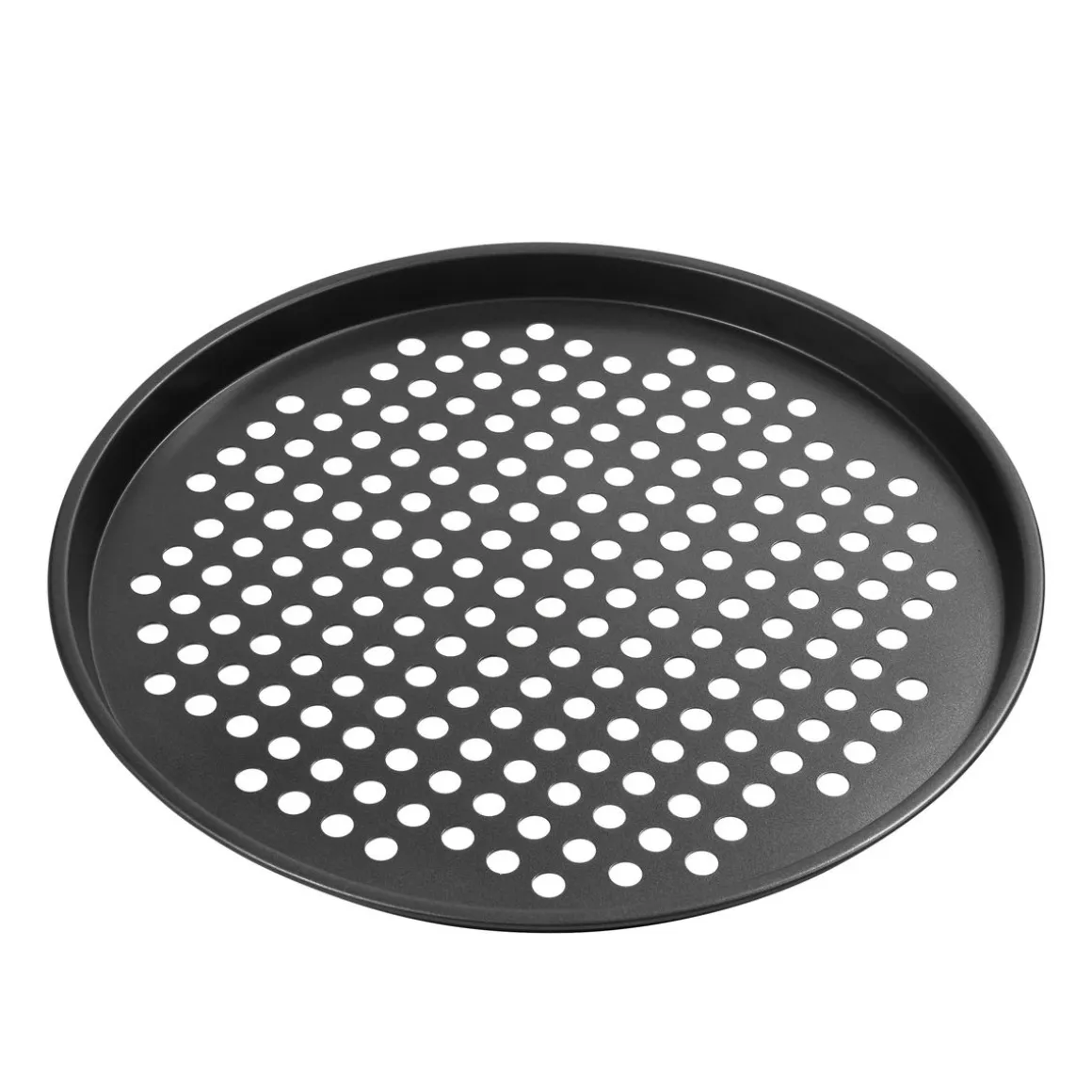 Pizzablech rund 29 cm 3er Set mit Ständer