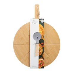 Pizza Set Bambus 2-teilig