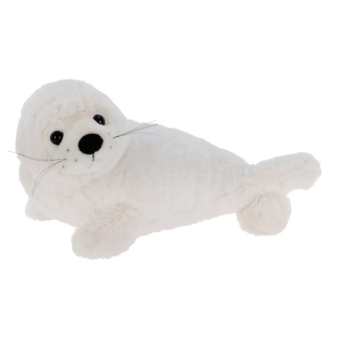 Plüschtier Seehund 25 cm weiss