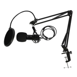 Podcast Set Studiomikrofon mit Halterung
