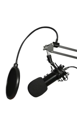 Podcast Set Studiomikrofon mit Halterung