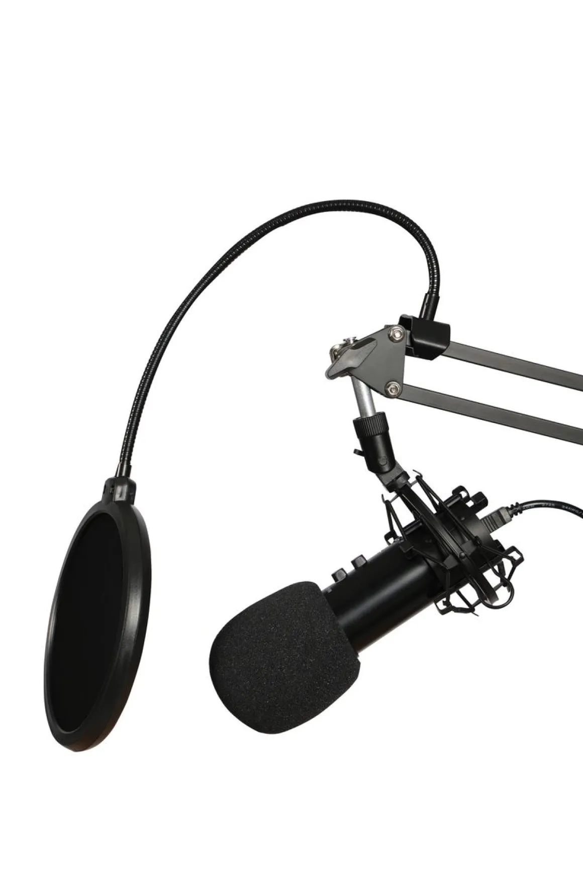 Podcast Set Studiomikrofon mit Halterung