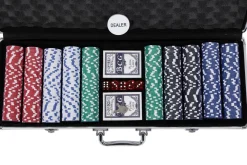 Pokerkoffer mit 500 Chips