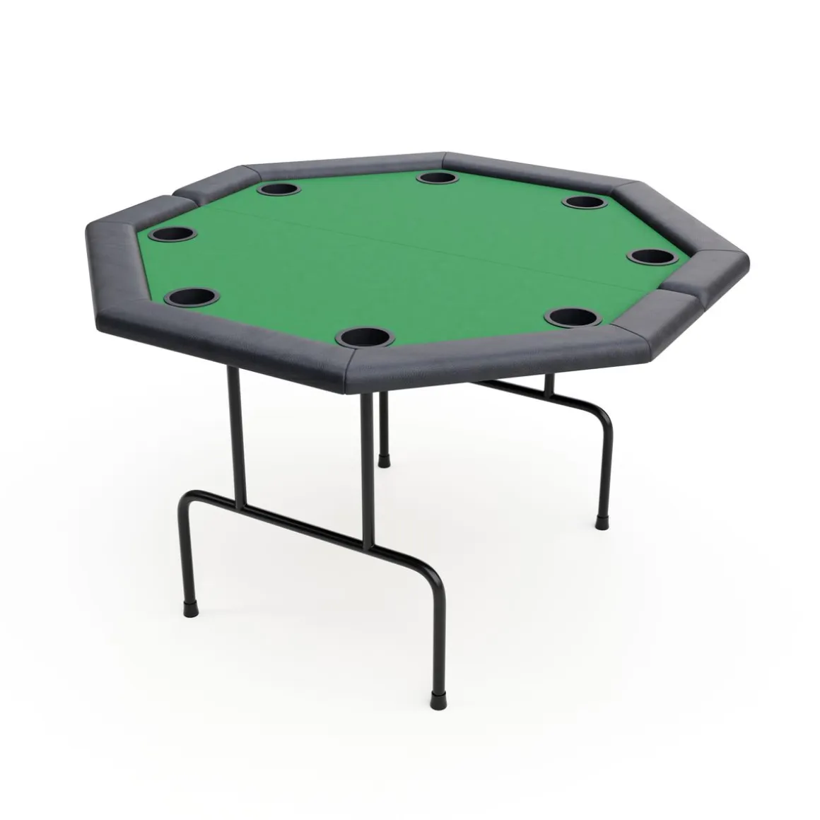 Pokertisch klappbar achteckig für 8 Spieler