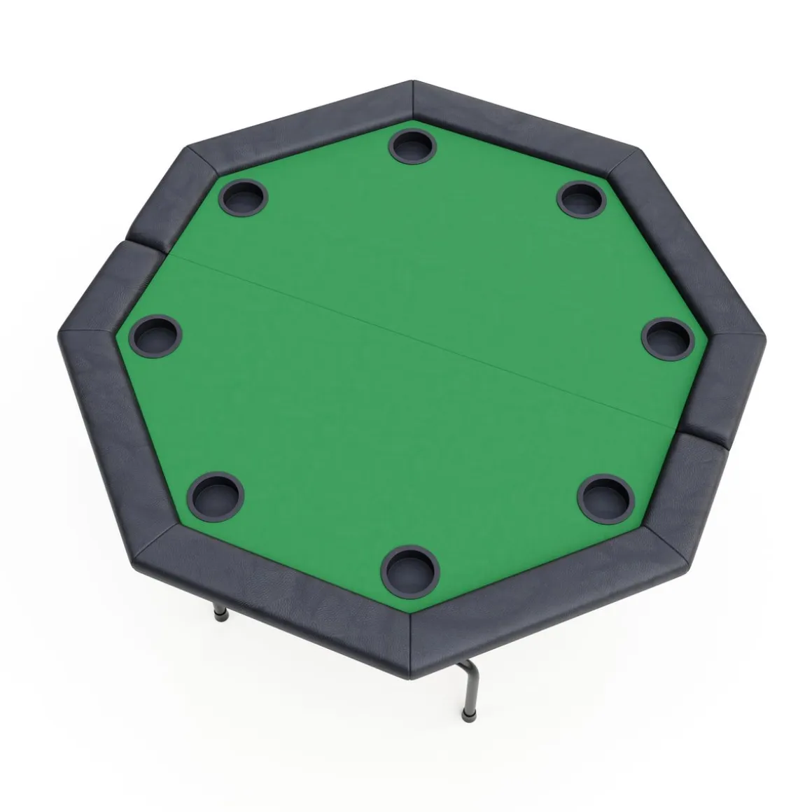 Pokertisch klappbar achteckig für 8 Spieler