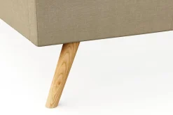 Polsterbett ELVAR 160 x 200 cm beige