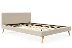 Polsterbett ELVAR 160 x 200 cm beige