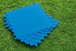 Pool Bodenschutz Fliesen blau 9er Set 50 x 50 cm