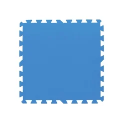 Pool Bodenschutz Fliesen blau 9er Set 50 x 50 cm