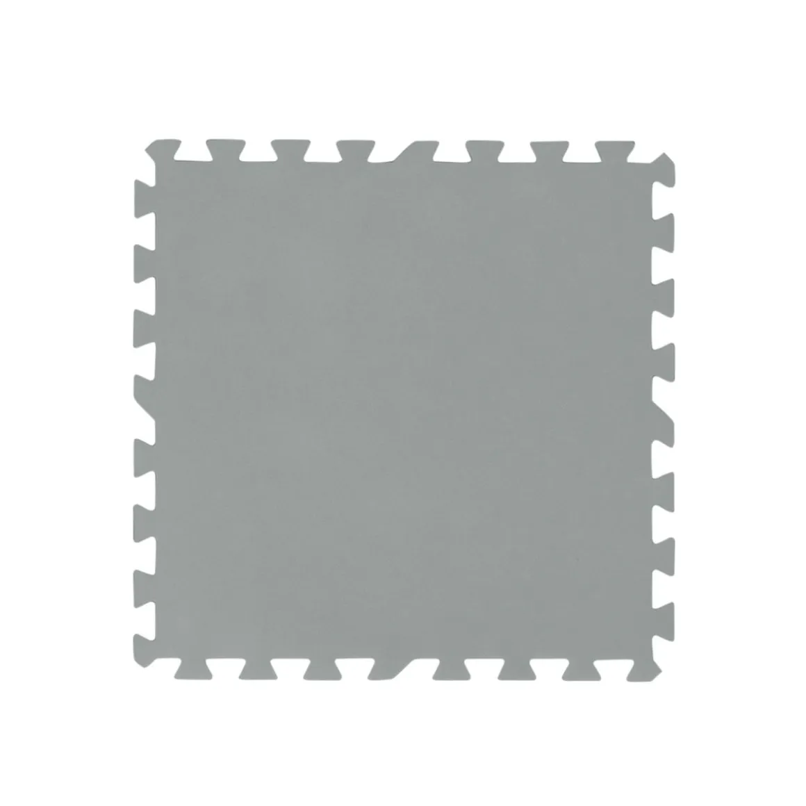 Pool Bodenschutz Fliesen grau 9er Set 50 x 50 cm