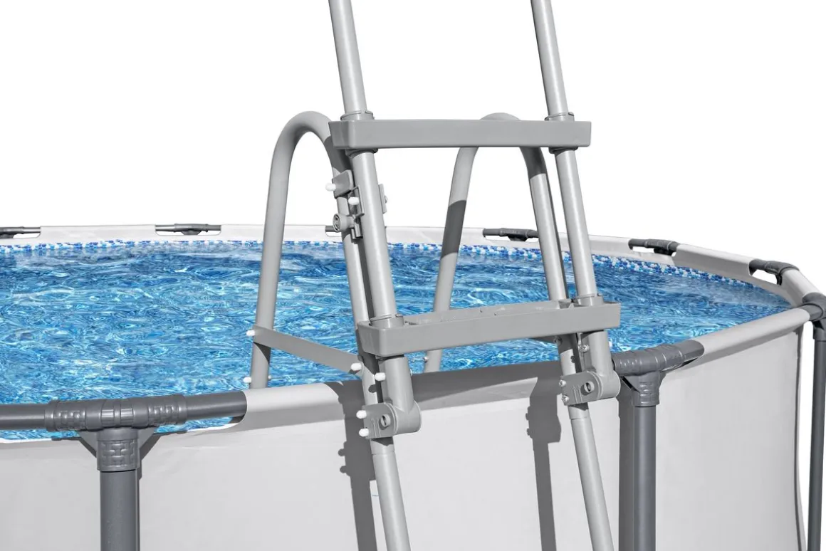 Pool Leiter für Poolhöhe 122 cm