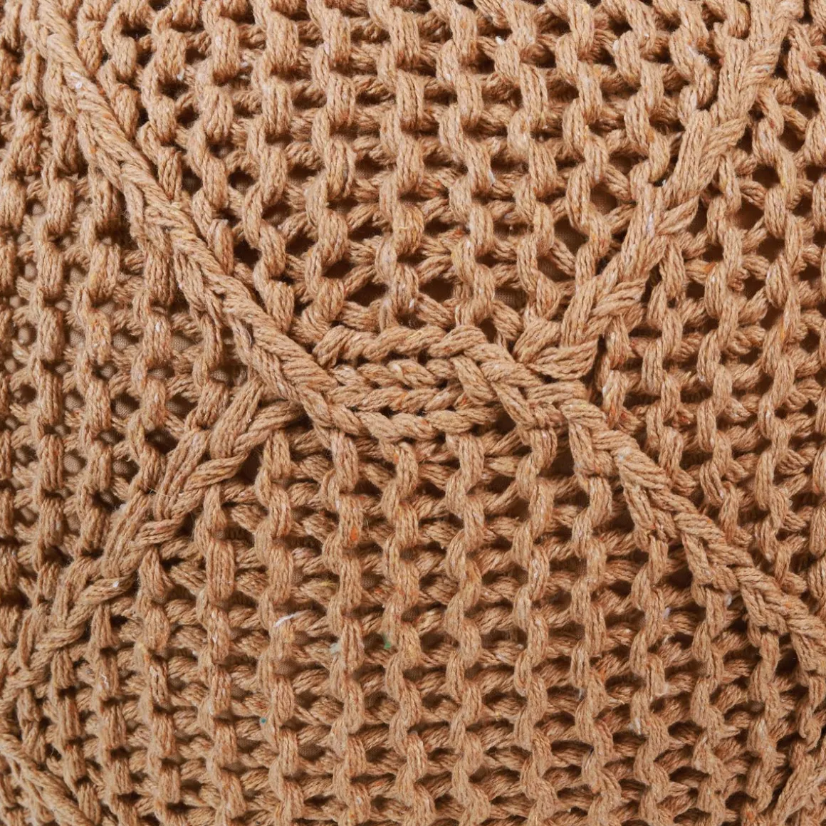 Pouf BYBLOS hellbraun