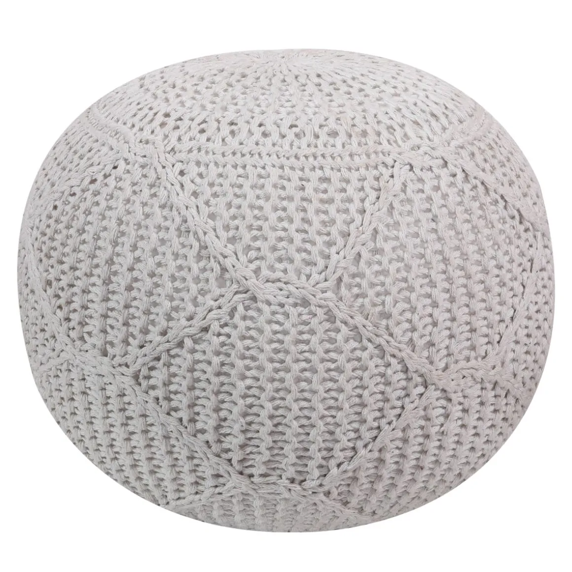 Pouf BYBLOS weiss