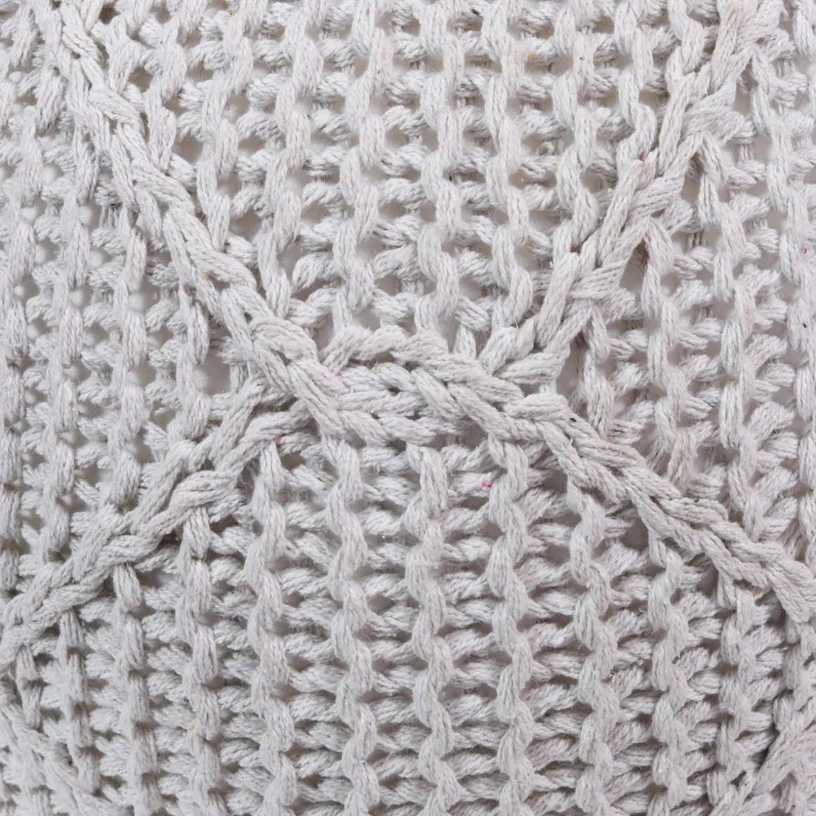 Pouf BYBLOS weiss