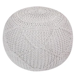 Pouf BYBLOS weiss