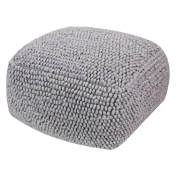 Pouf DAMUR grau