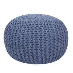 Pouf DUBA blau