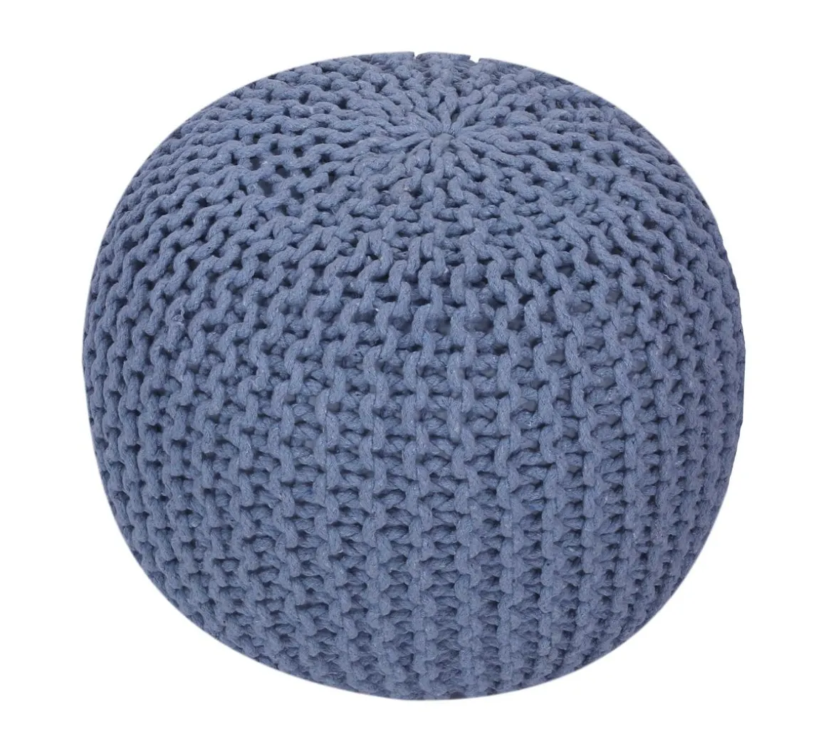 Pouf DUBA blau