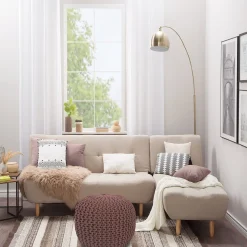 Pouf DUBA braun