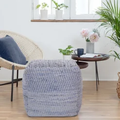 Pouf MIDAR blau