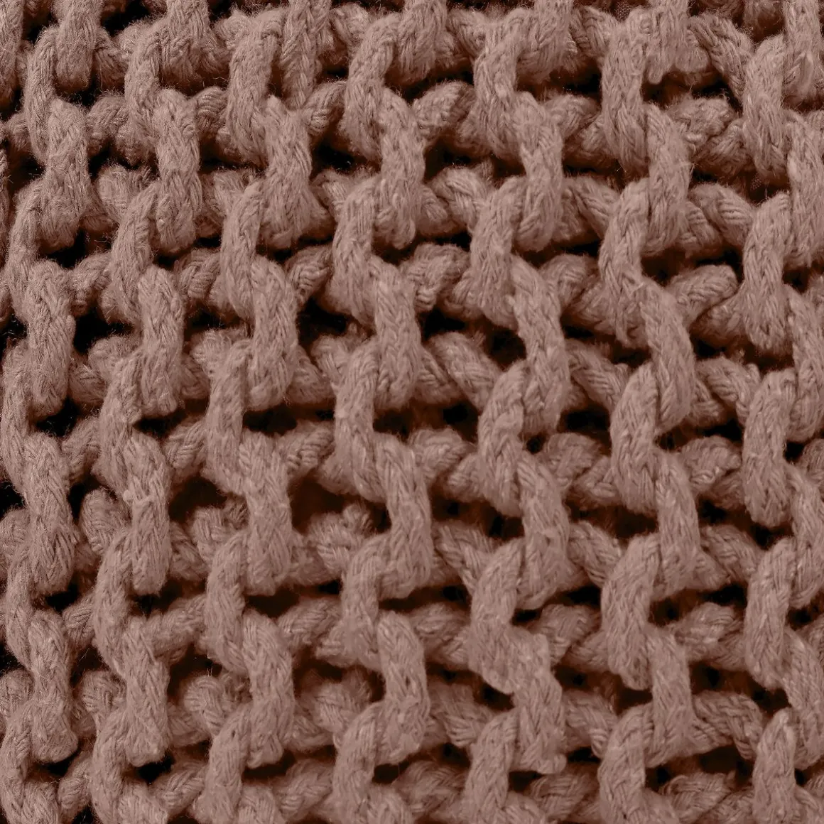 Pouf RAMILA braun