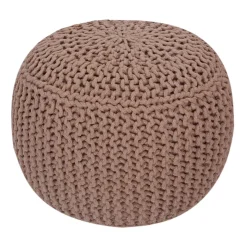 Pouf RAMILA braun