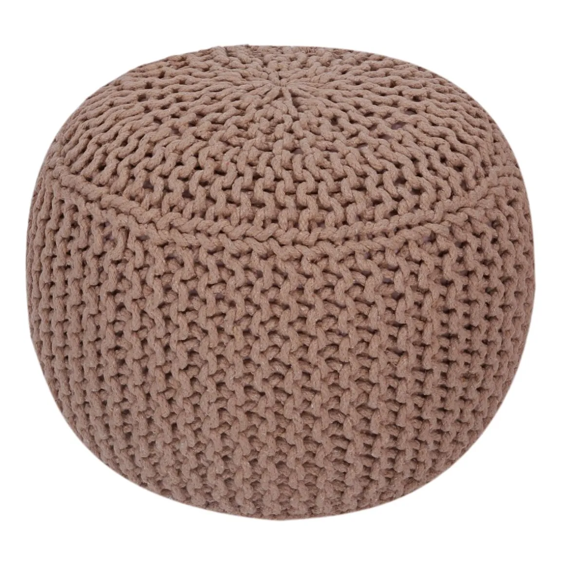 Pouf RAMILA braun