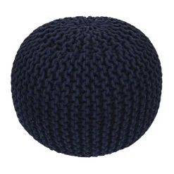 Pouf RAMILA dunkelblau