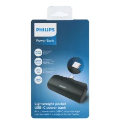 Powerbank PHILIPS 2500 mAh mit USB-C Stecker