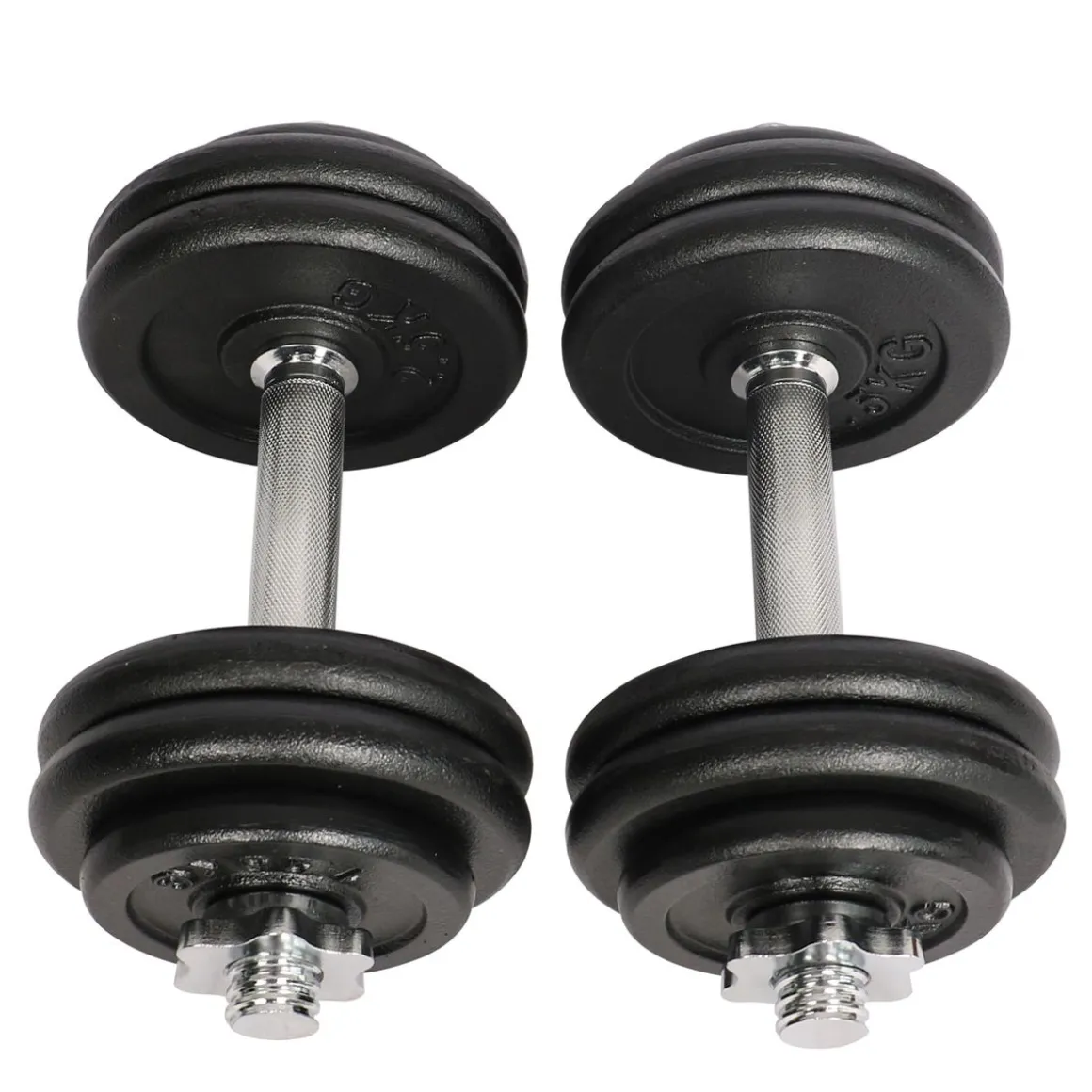 Profi Kurzhantel Gusseisen 2 x 15 kg