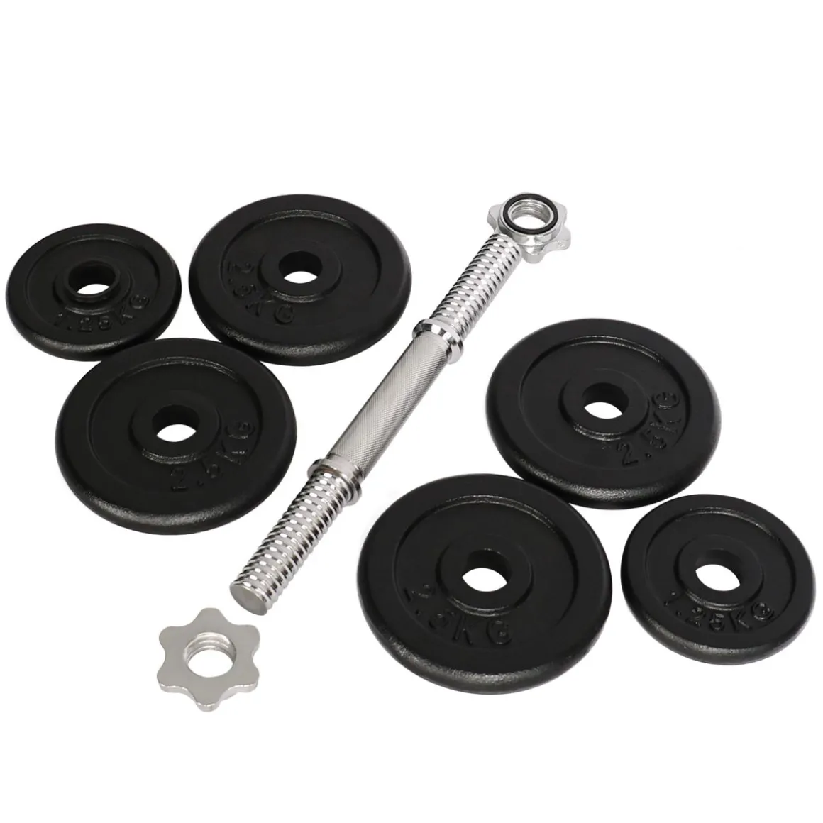Profi Kurzhantel Gusseisen 2 x 15 kg