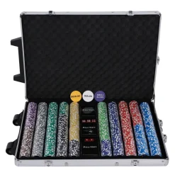 Profi Pokerkoffer mit 1000 Chips