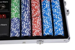 Profi Pokerkoffer mit 1000 Chips