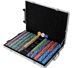 Profi Pokerkoffer mit 1000 Chips