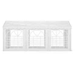 Profi PVC Partyzelt 3 x 6 m weiss