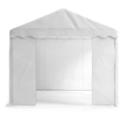 Profi PVC Partyzelt 3 x 4 m weiss