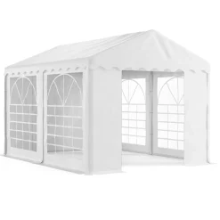 Profi PVC Partyzelt 3 x 4 m weiss