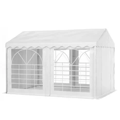 Profi PVC Partyzelt 3 x 4 m weiss