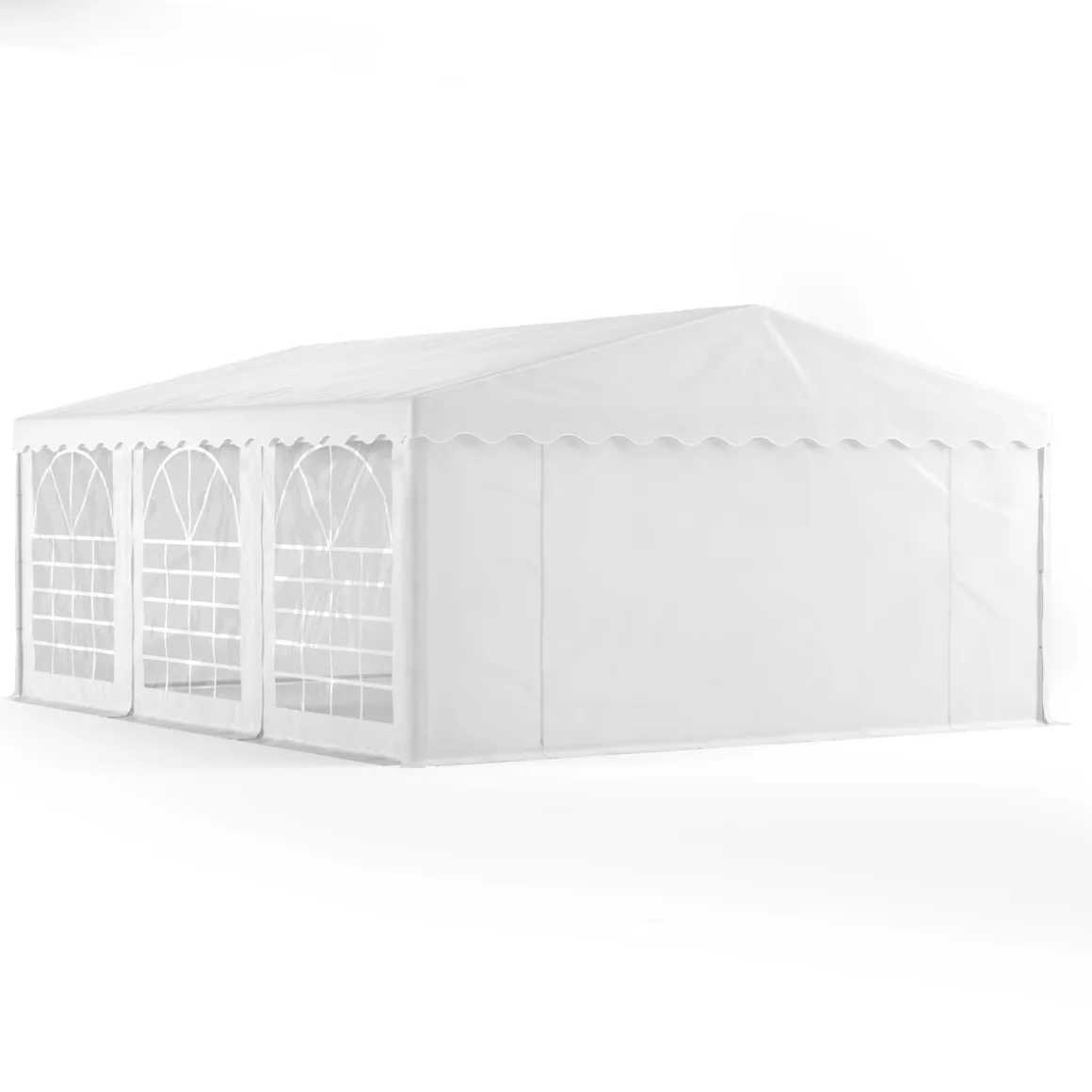 Profi PVC Partyzelt 5 x 6 m weiss